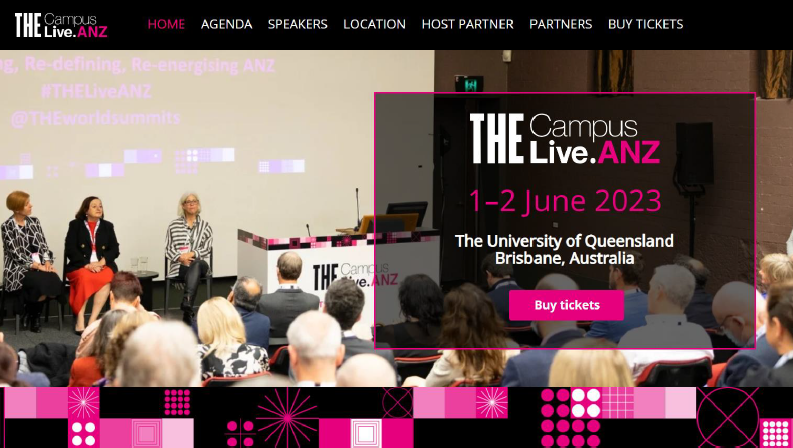 THE Campus Live ANZ_2023